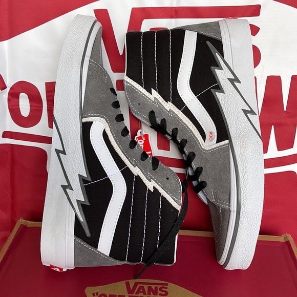 Vans Sk8-Hi Bolt Pewter/Black WMNS sneakers - Picture 12 of 16